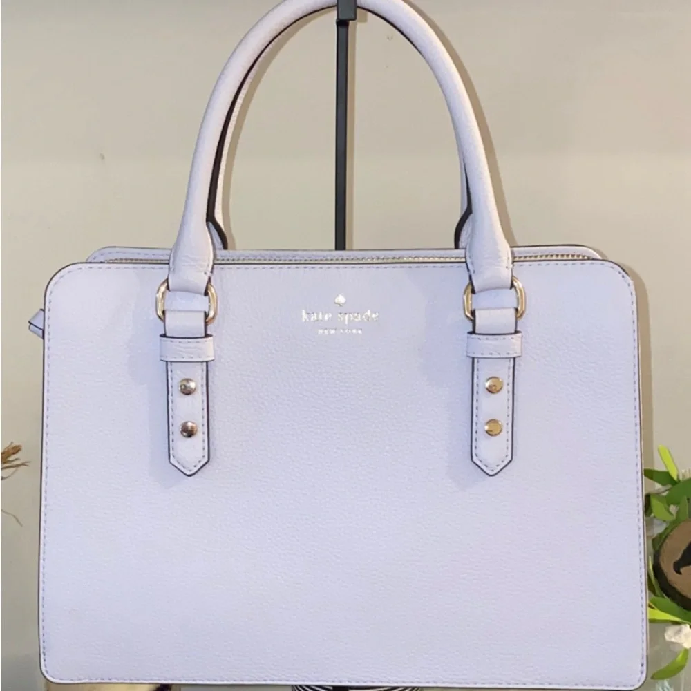 Kate Spade Lavender Mulberry Street Lise Satchel Frozenlila